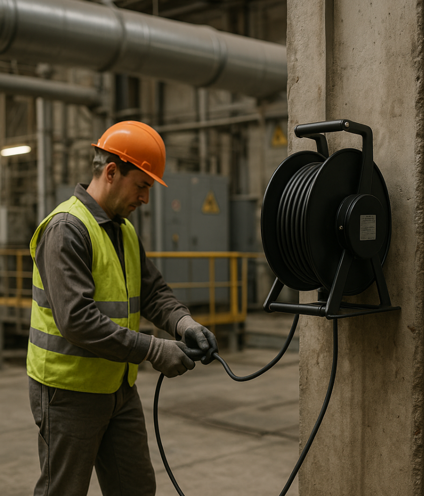 À propos des enrouleurs électiques de mde